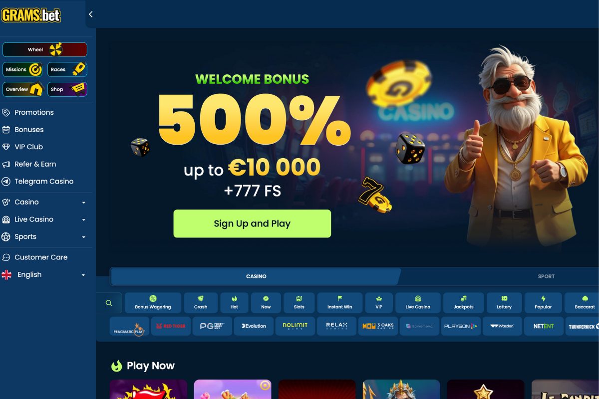 grams.bet online casino