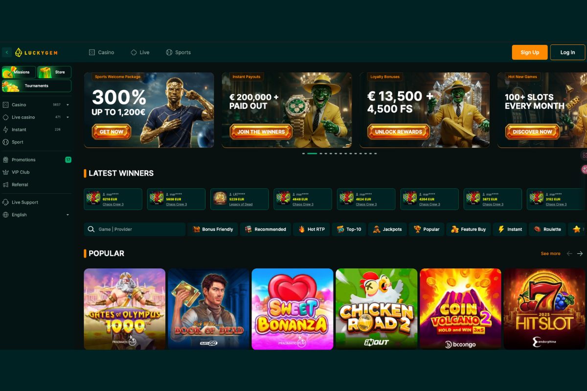 luckygem casino