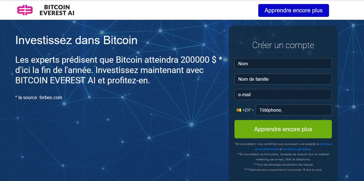 Bitcoin Everest AI Avis 2024: Fiable ou Arnaque ? Le Verdict