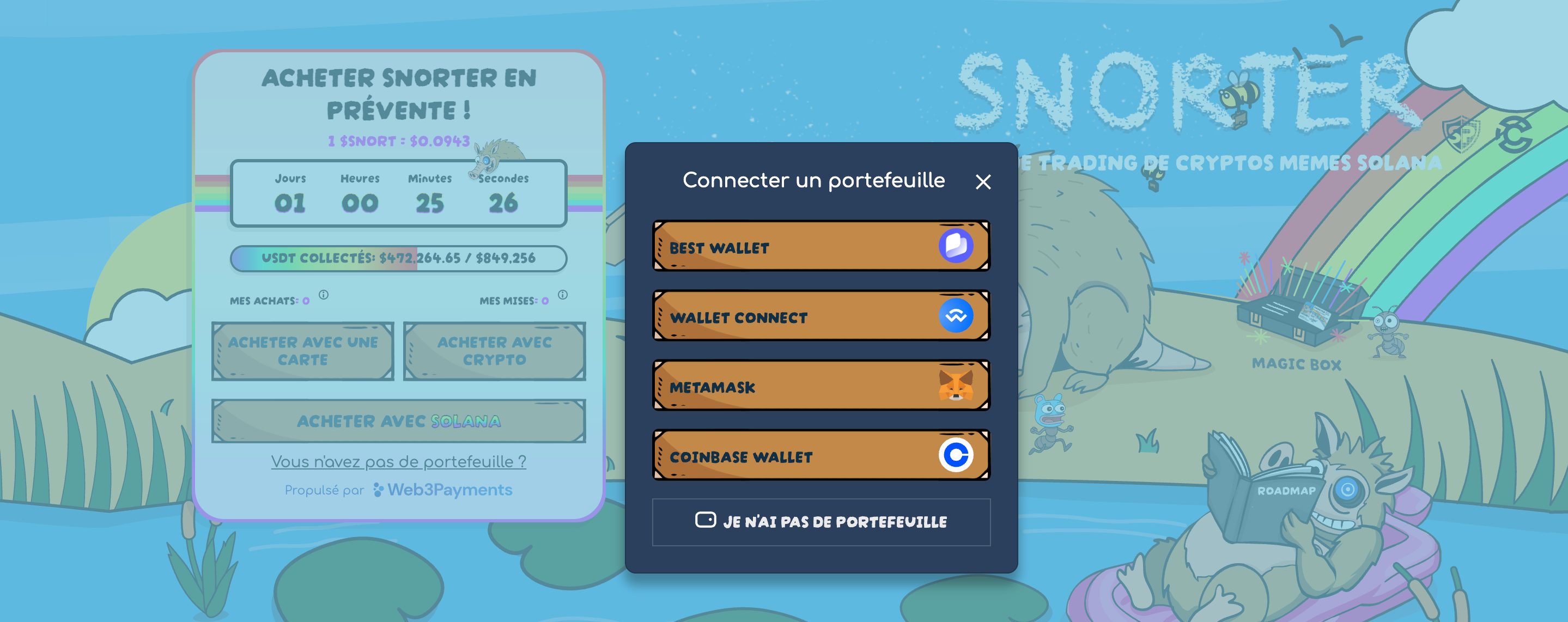 acheter le token snorter