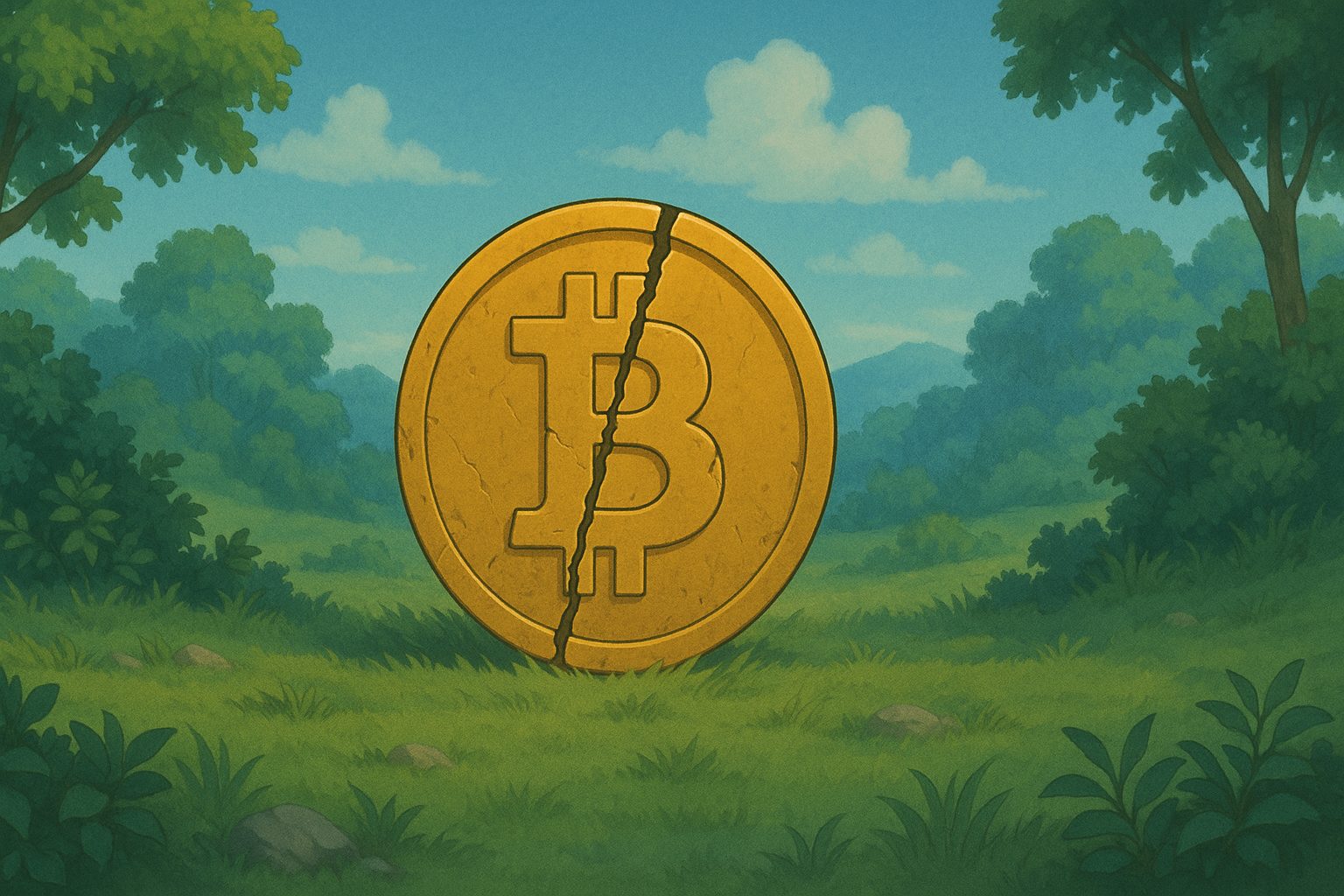 Bitcoin en difficulté