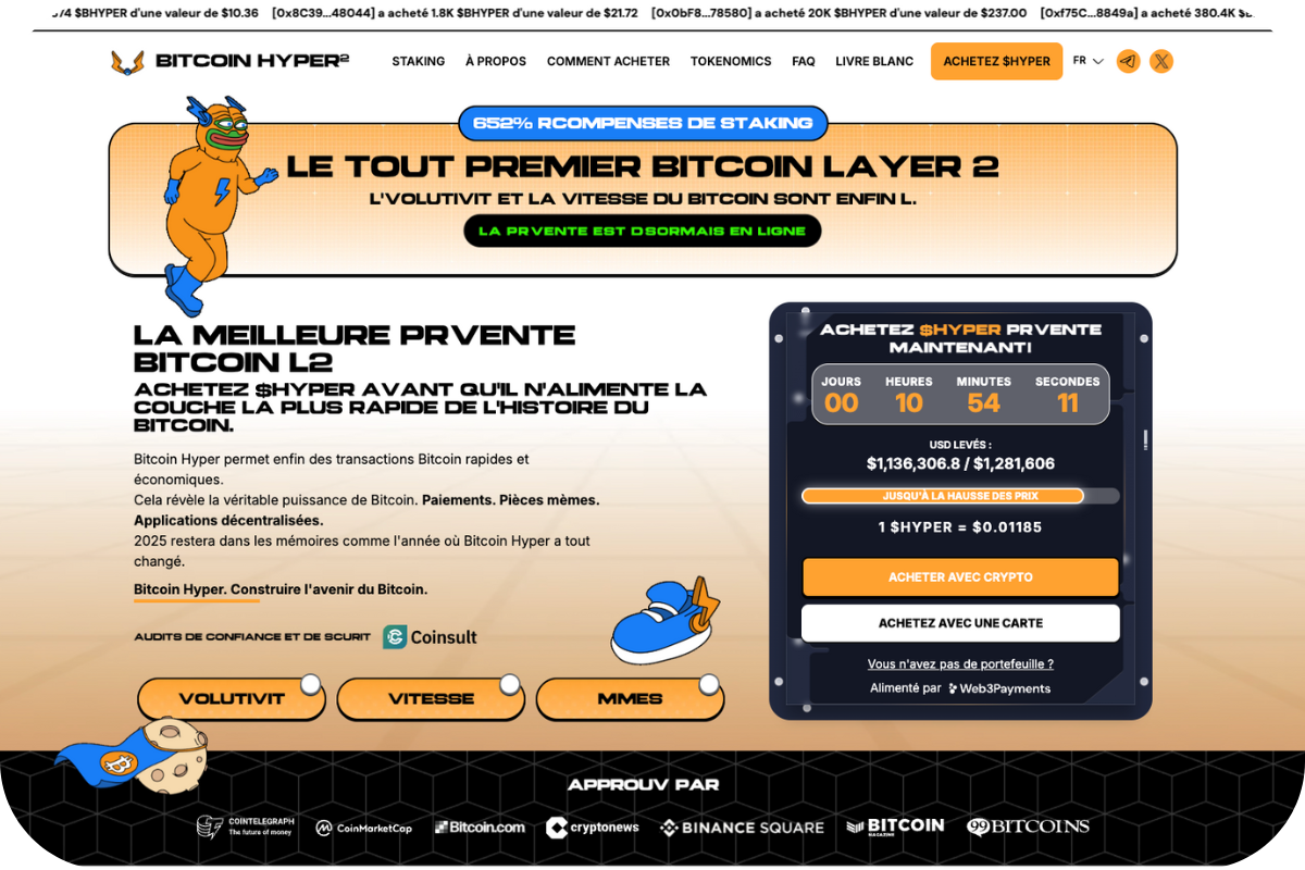 bitcoin-hyper cryptos pas chères