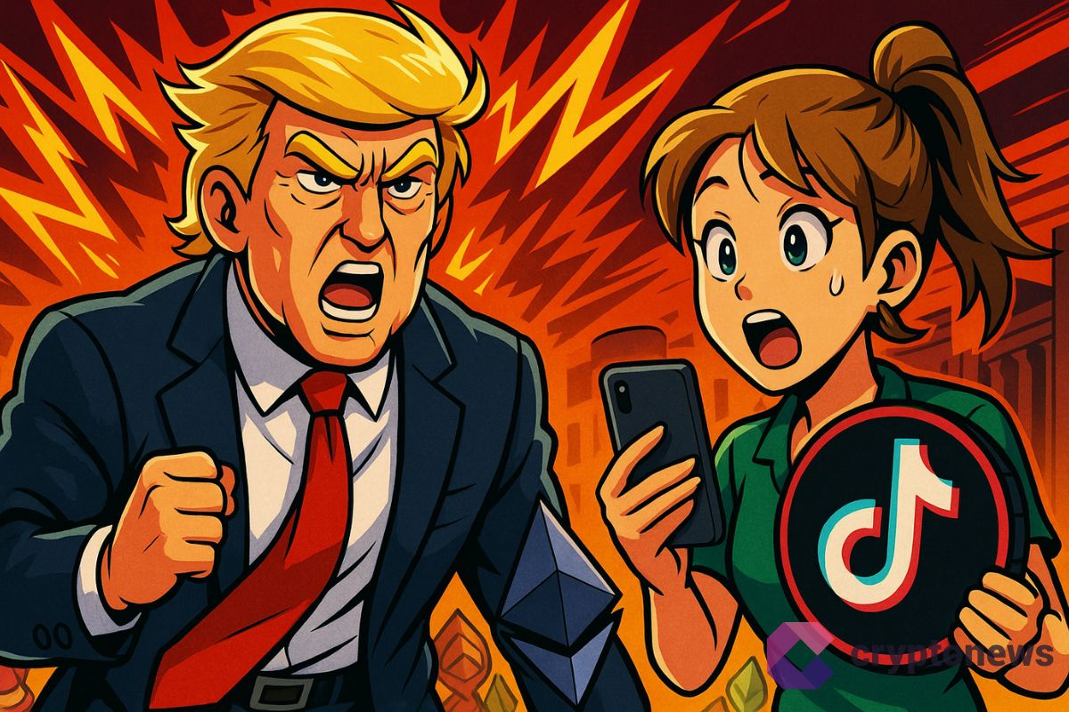Trump et un représentant de TikTok