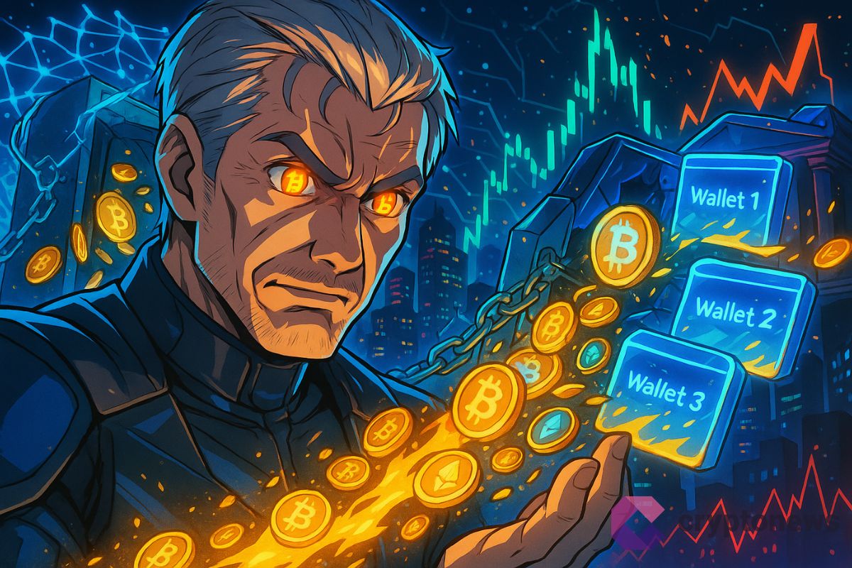 Saylor transfert les Bitcoin vers trois nouveaux wallets