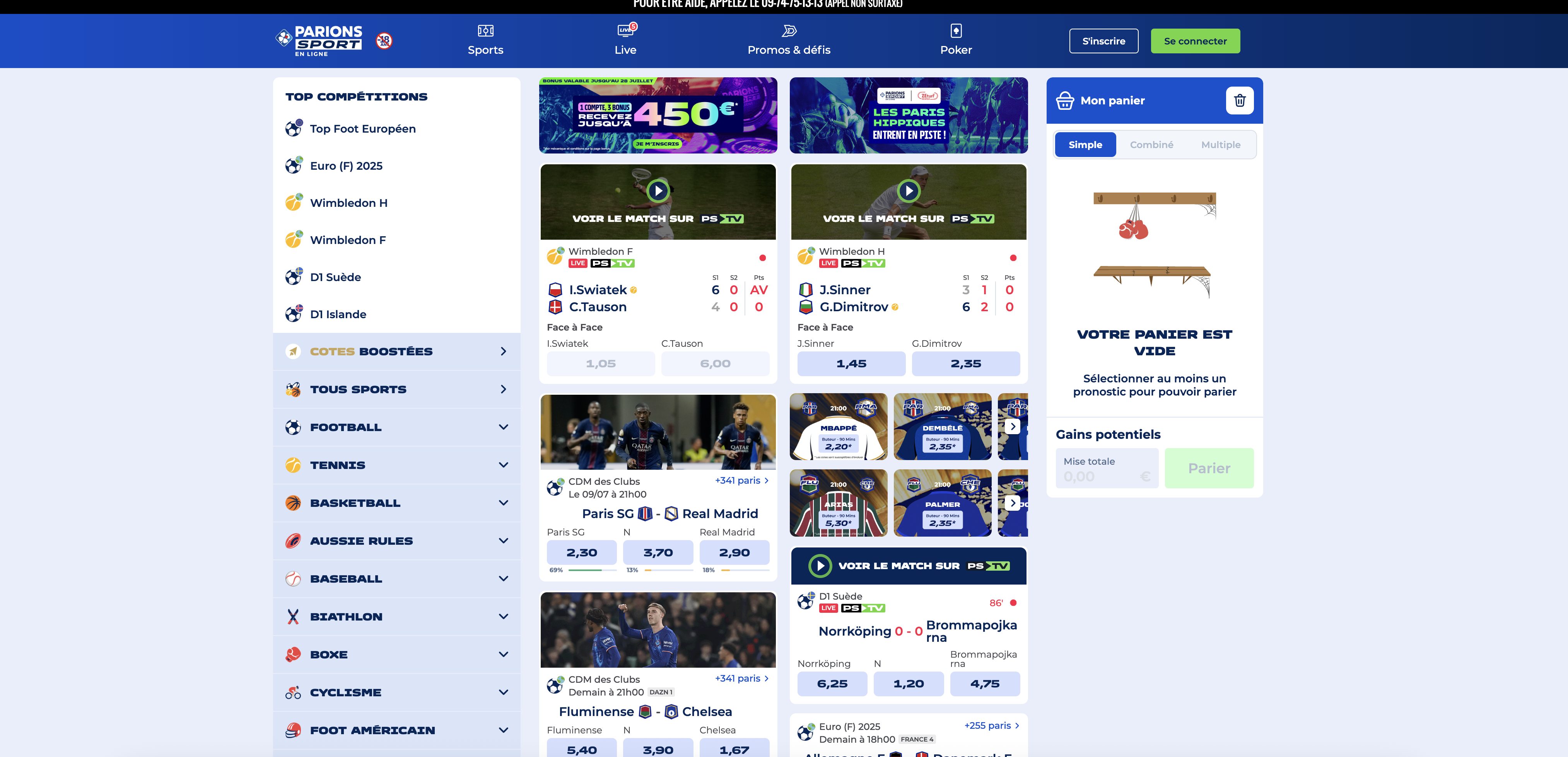 parions sport casino en ligne