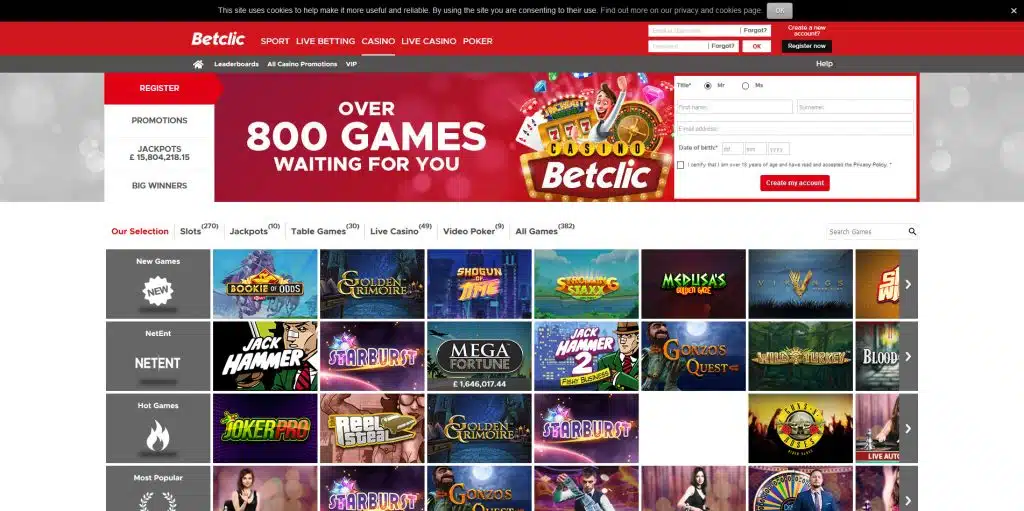 betclic casino en ligne