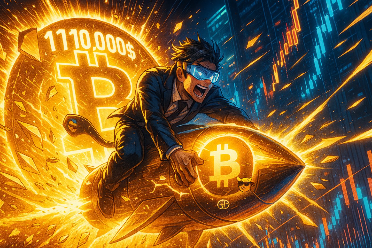 BTC test 110k