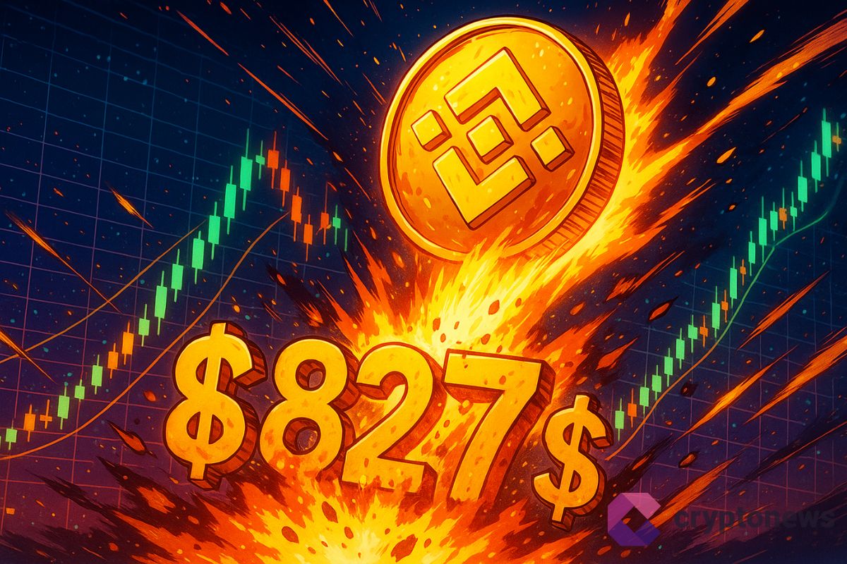 Nouveau ATH 827$ pour BNB