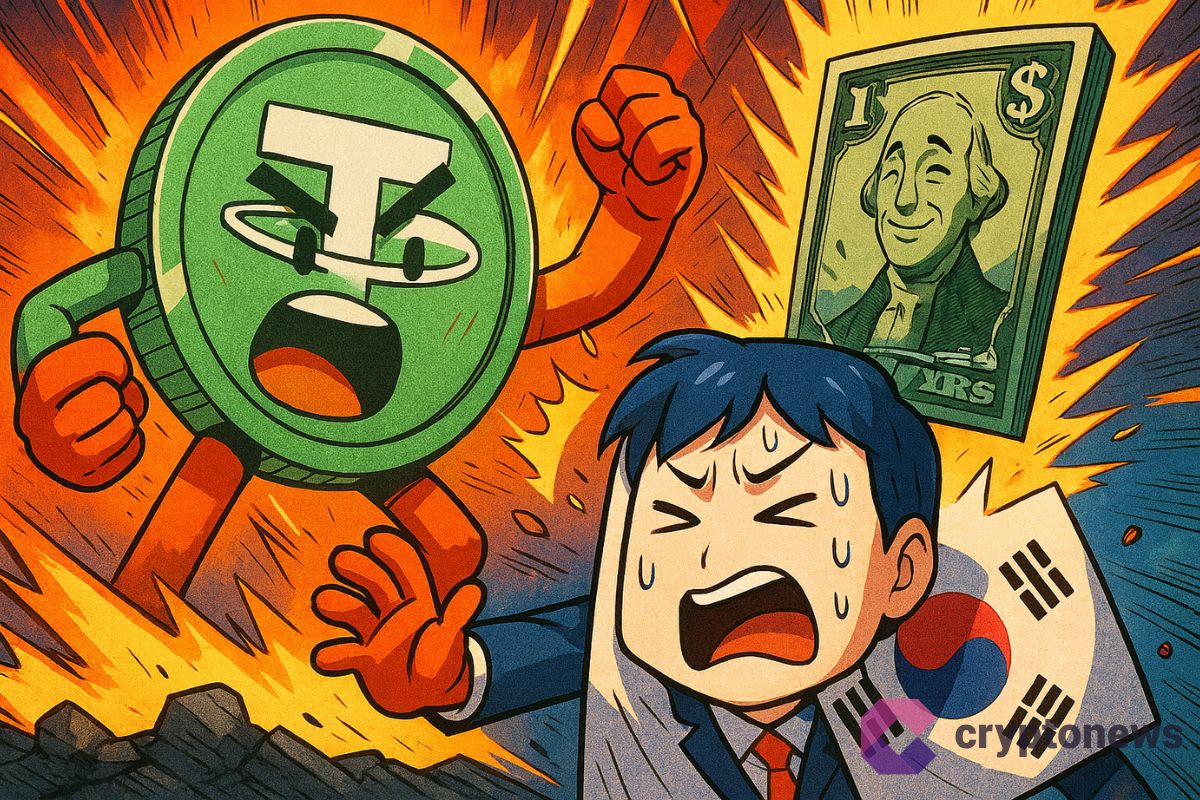 Tether depasse la Corée du Sud en US T-bonds