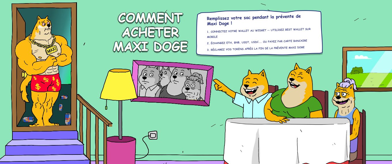 Comment acheter Maxi Doge, le nouveau meme coin qui fait sensation ?