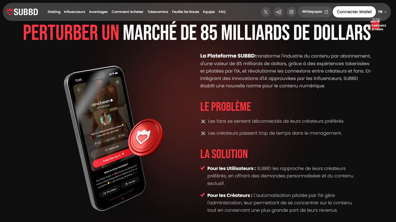 Comment acheter SUBBD 