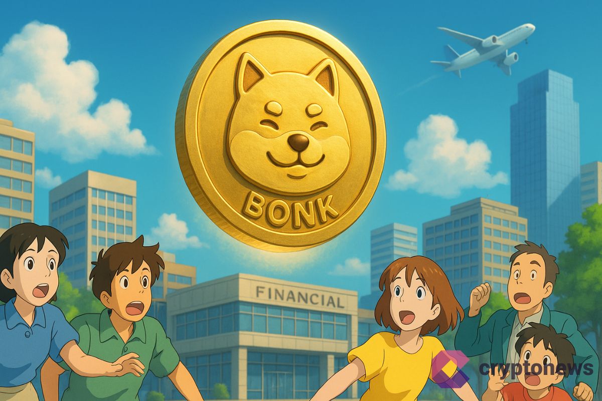 Bonk en croissance légère