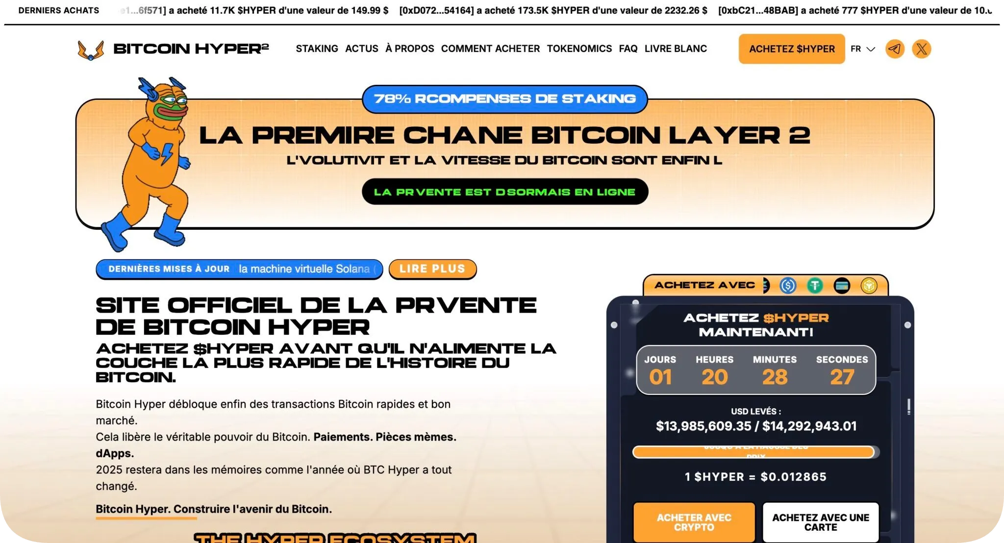 meilleures préventes crypto - bitcoin hyper
