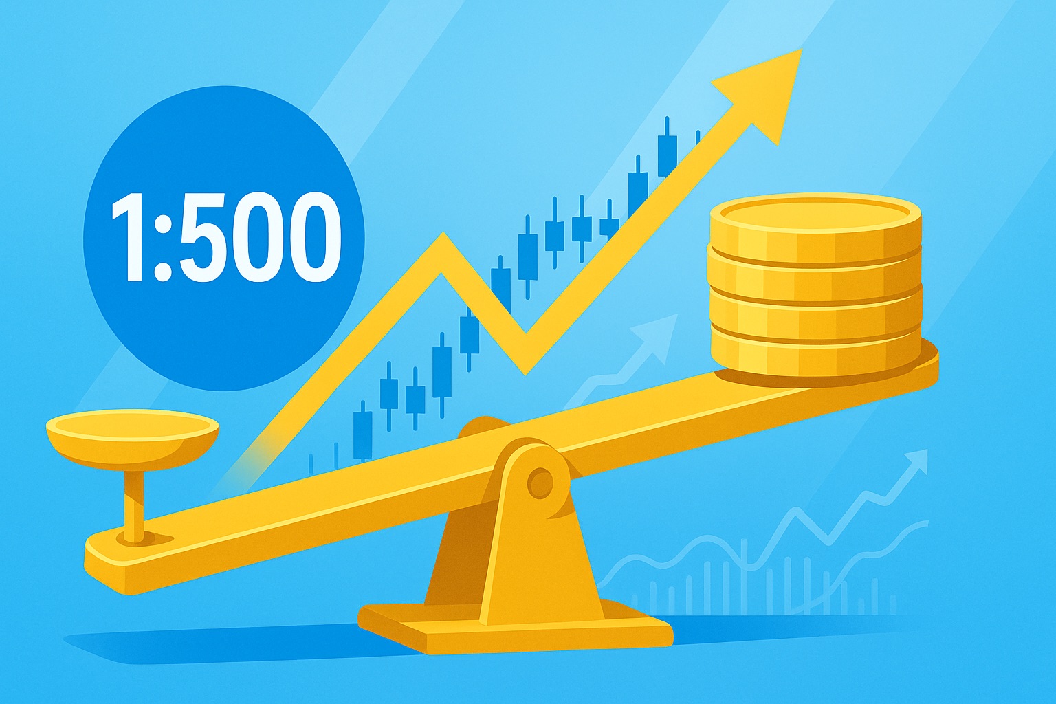 Meilleur effet de levier 1:500 en crypto – notre guide 2025