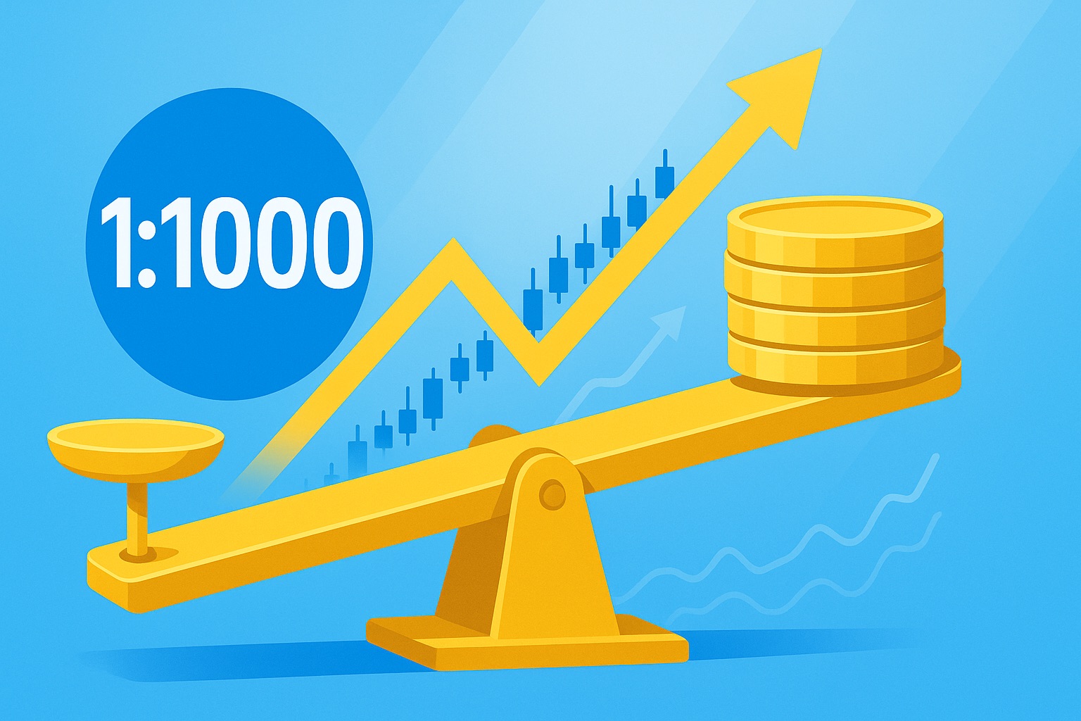 Effet de levier 1:1000 en crypto : fonctionnement, plateformes et risques