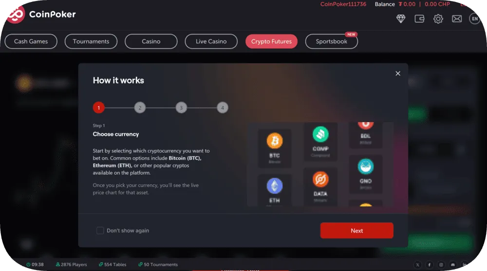 section crypto future