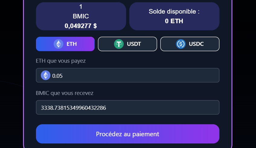 ETH/$BMIC