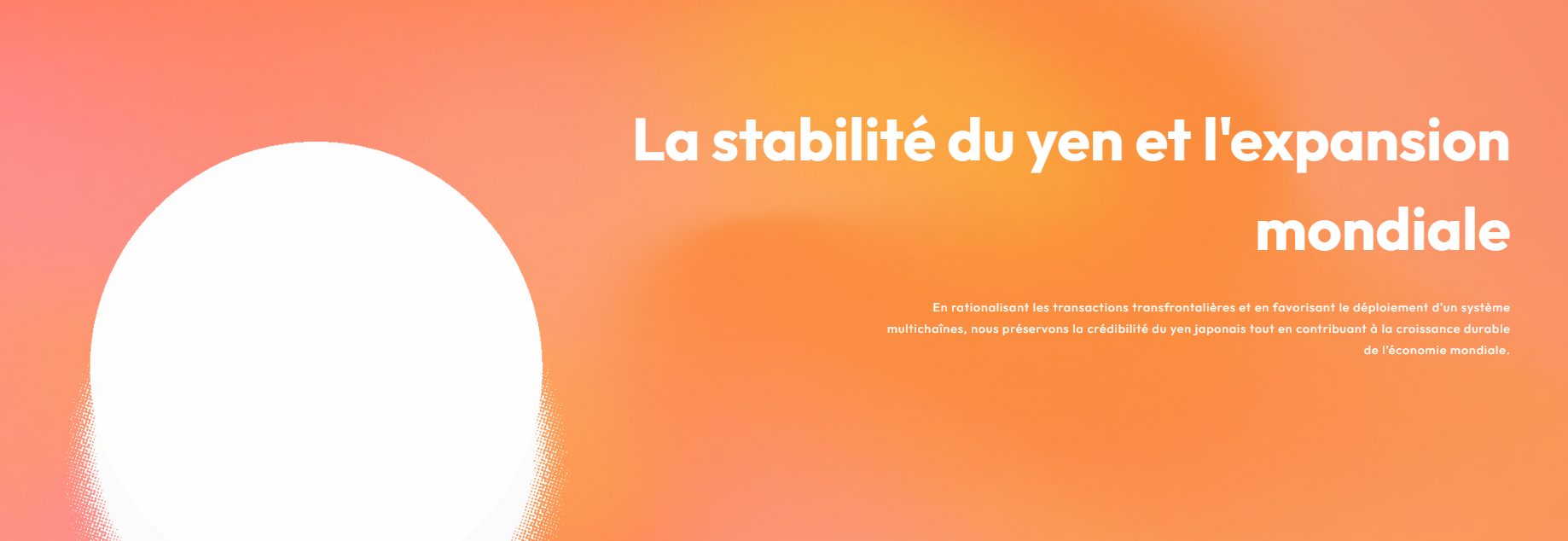 JPYR stabilité du yen