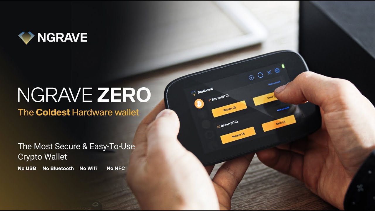 NGRAVE ZERO – криптокошелек с повышенной безопасностью