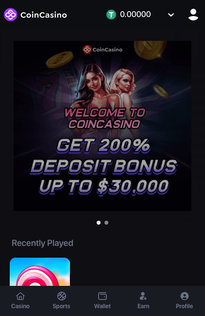 Телеграм казино CoinCasino