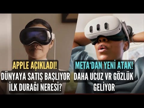 Apple Vision Pro mu Meta Quest mi? | 5thScape VR Kripto Projesi Ön Satışta