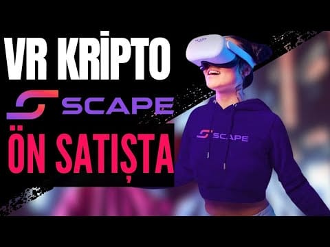 Kriptoya VR Gözlüğüyle Bakıyoruz | VR Kripto 5SCAPE Ön Satışta