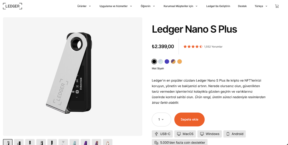 Ledger Nano S Plus'ın Kullanıcı Dostu mu?