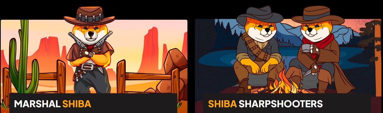 Shiba Shootout Kripto Karakterleri