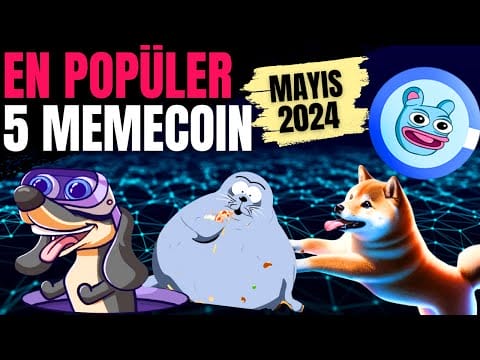 Mayıs 2024 En Popüler 5 Memecoin, Sealana, Wiener Ai, Dogeverse Ön Satışları