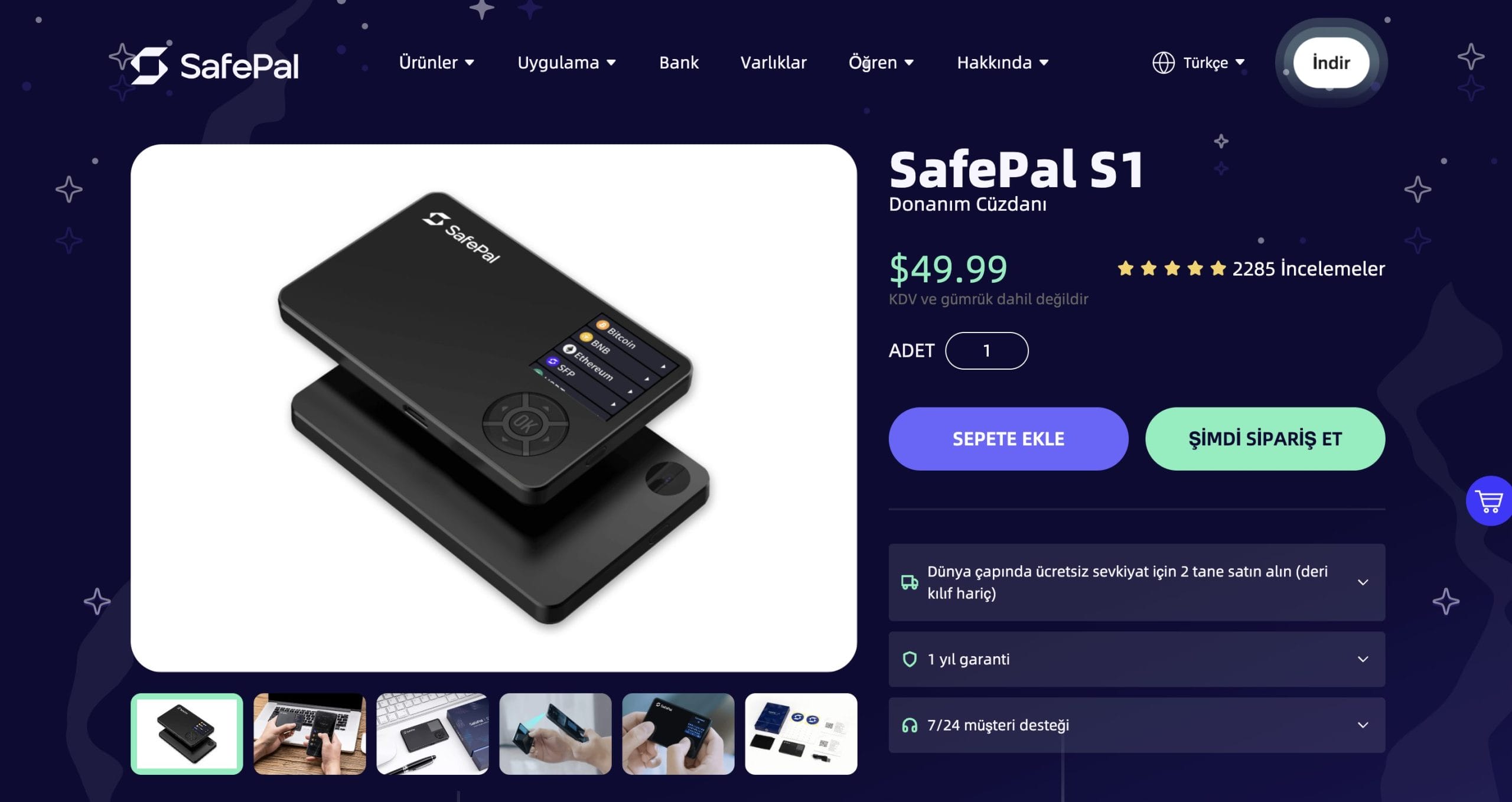 SafePal S1 en iyi merkeziyetsiz kripto cüzdanları
