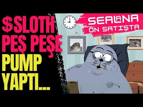 Yeni SOL Memecoin’i Selana Ön Satışta, Slothana üst üste pump yaptı: %120