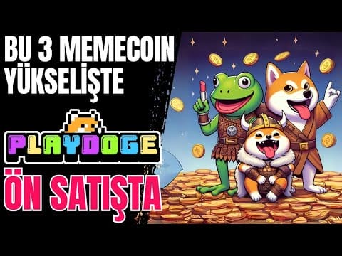 Dogecoin, Floki ve Pepe Yükselişte, Ön Satıştaki Oyna Kazan Playdoge’da Potansiyel Var Mı?