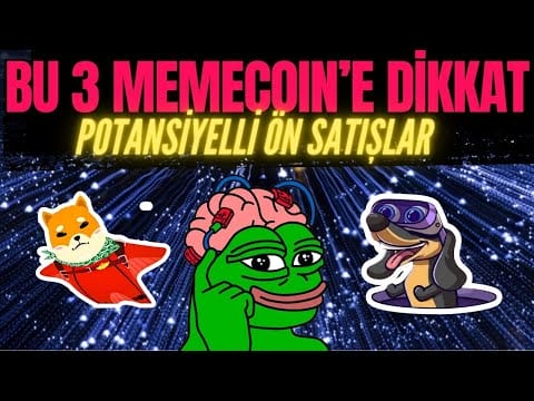Bu 3 Memecoin’e Dikkat Edin, Temmuz 2024’ün En İyi 3 Ön Satışı