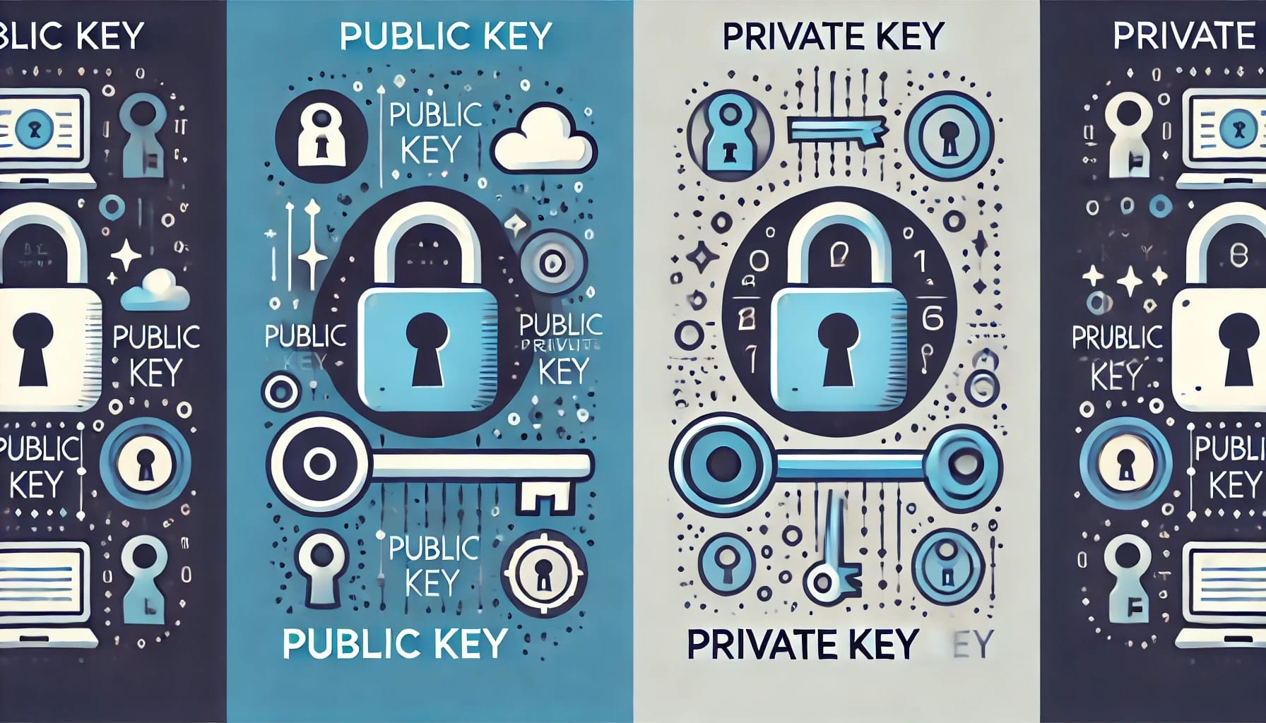 genel anahtarlar ve özel anahtarlar