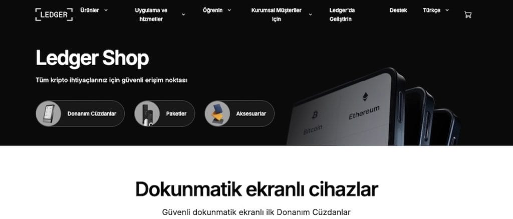 KYC gerektirmeyen kripto cüzdanları. Ledger