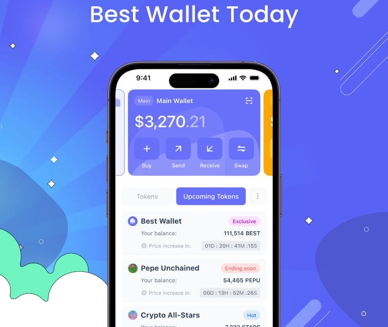 $BEST Cüzdan Token Ön Satışı Yalnızca Best Wallet'te Başladı