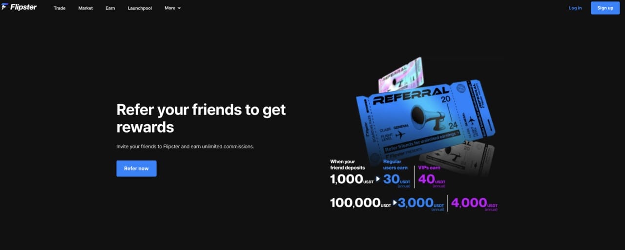 Flipster Ortaklık (Affiliate) ve Yönlendirme (Referral) Programı