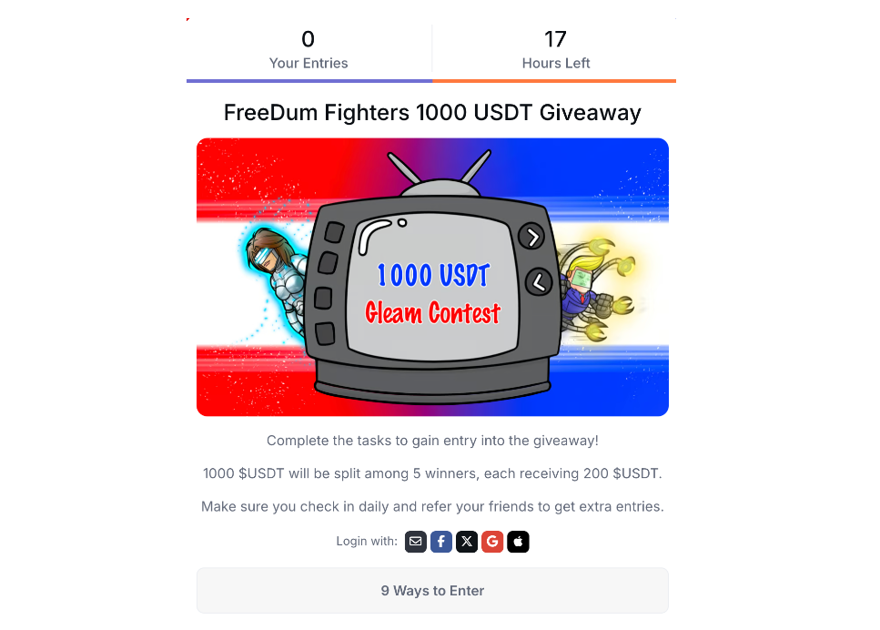 yeni MAGA destekli PolitiFi Coin FreeDum Fighters (DUM), 500.000 dolar fon topladı