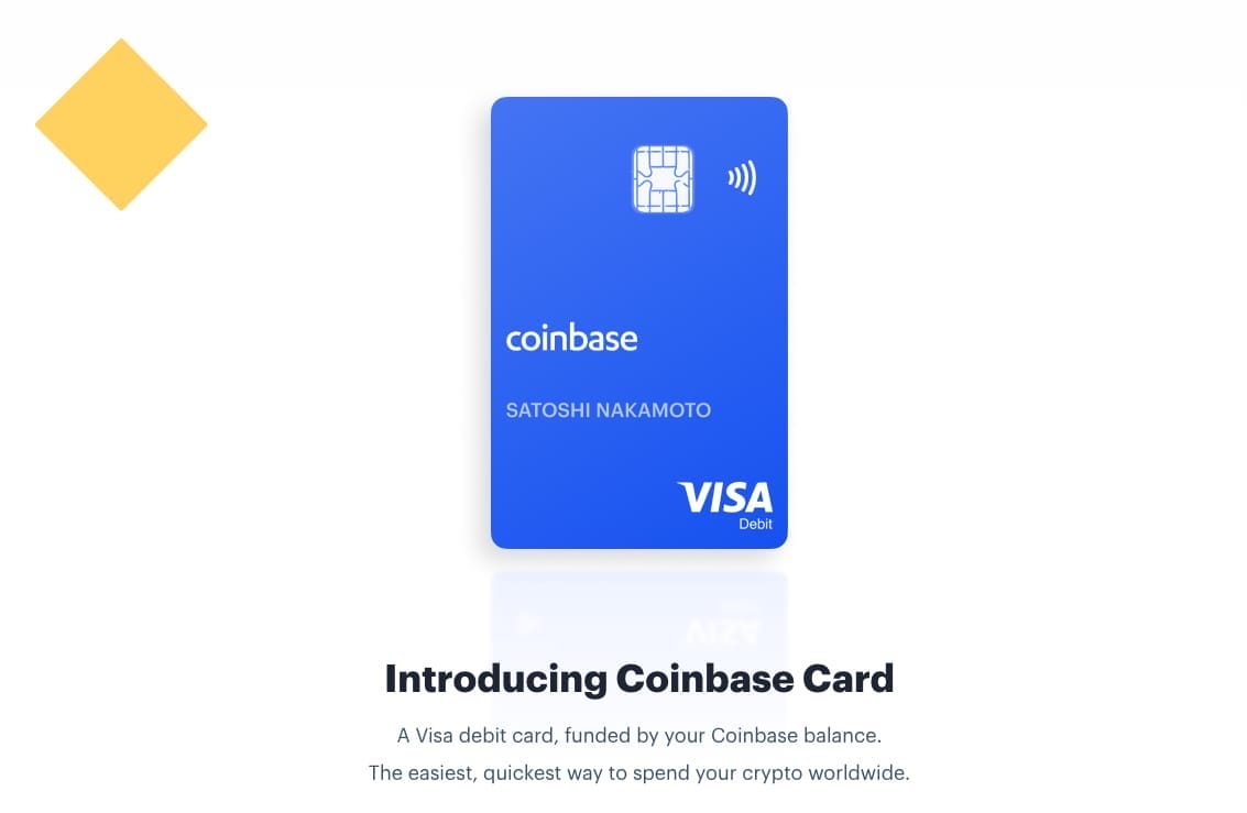 Coinbase kartı