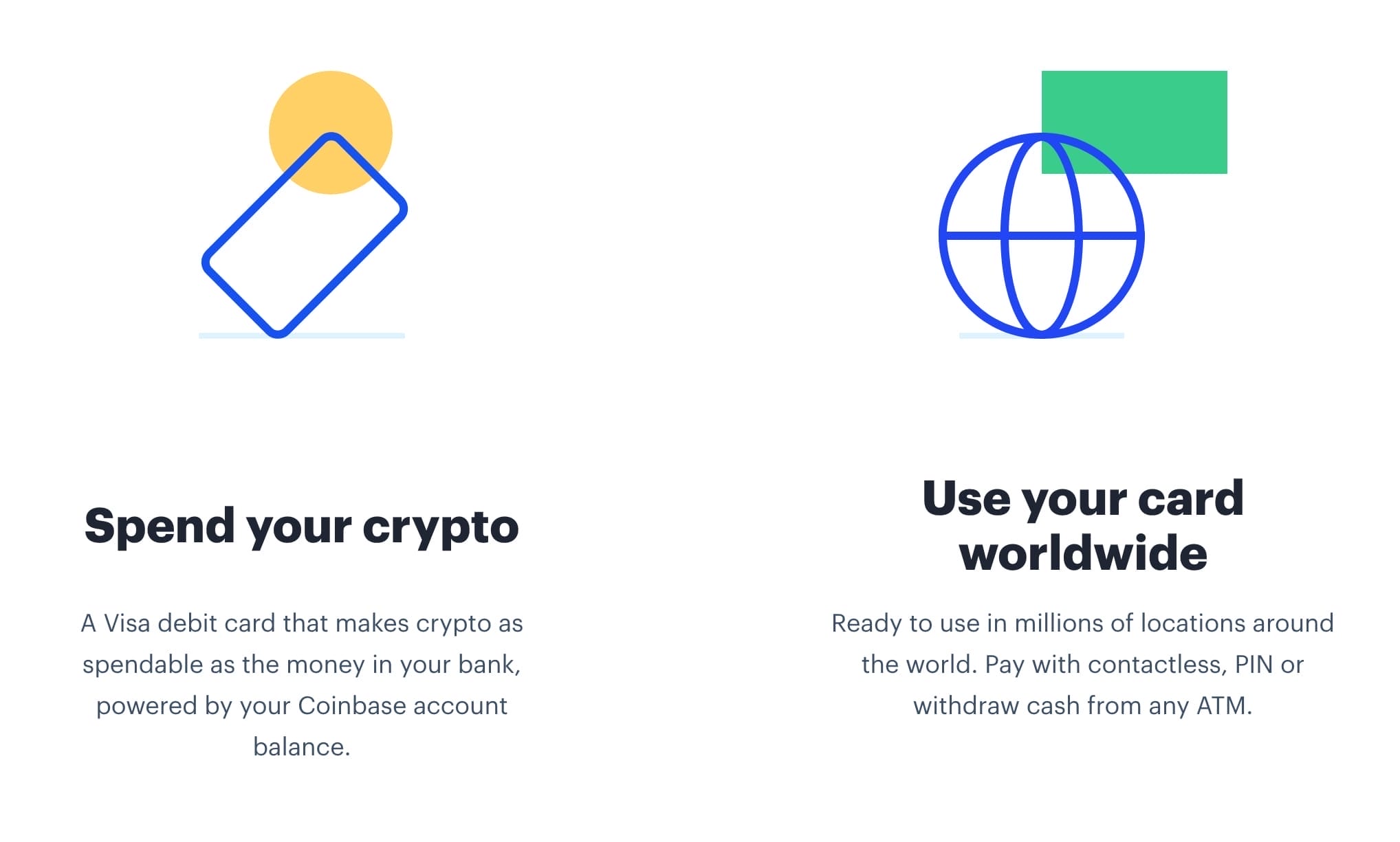 Uphold Kartı ve Coinbase Kartı karşılaştırması. Coinbase kart nasıl çalışır?