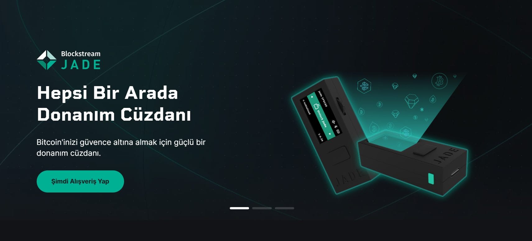 Sadece Bitcoin İçin Tasarlanmış cüzdan