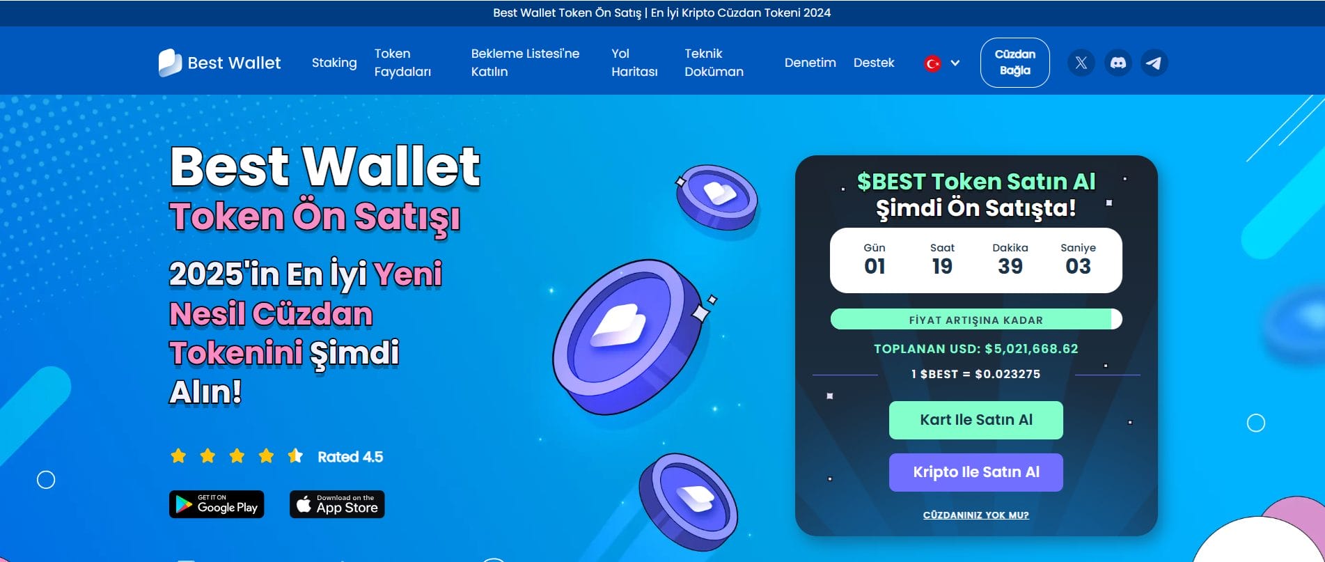 En Yeni Kripto Cüzdan Tokenı