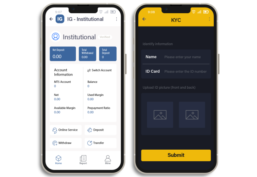Müşterini Tanı (KYC) doğrulaması