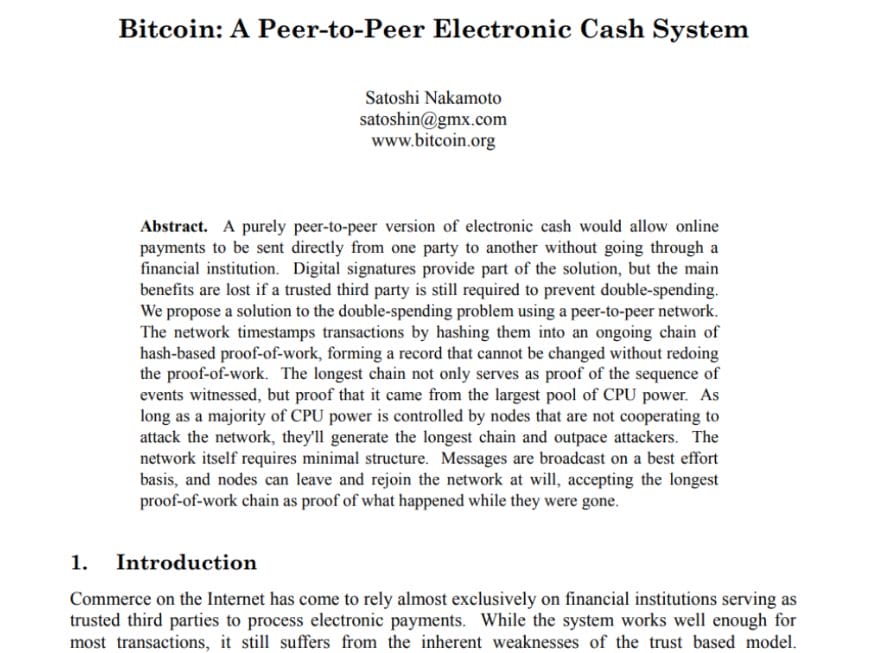Bitcoin Teknik Dokümanı