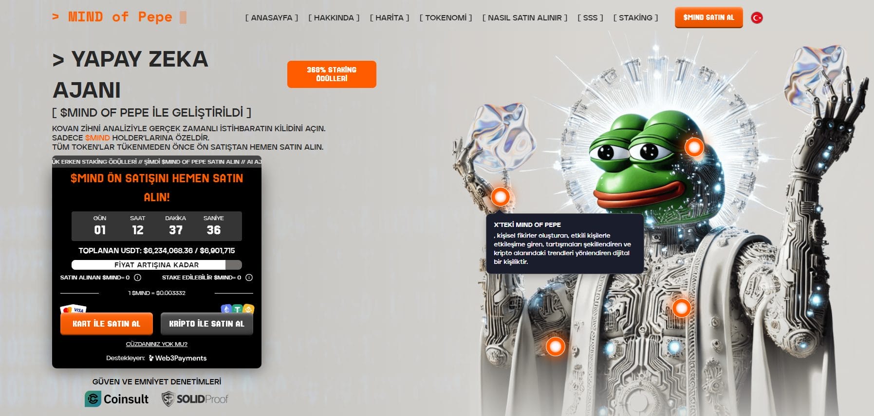 Gerçek Değerinin Altında İşlem Gören Coinler. MIND of Pepe