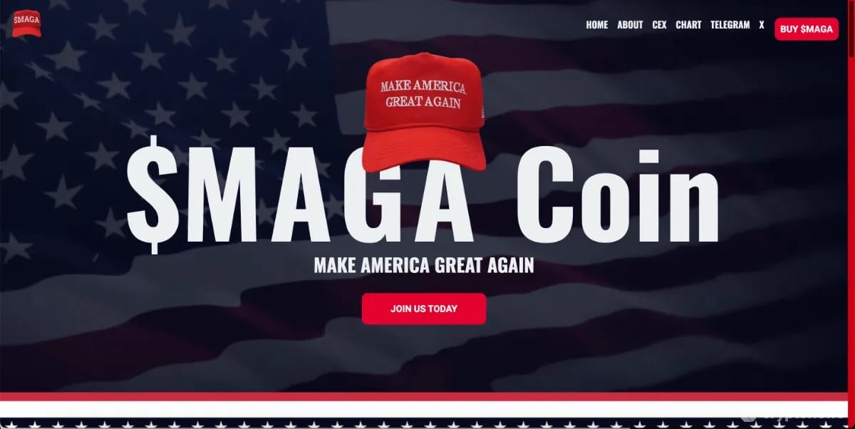 en iyi Trump meme coinleri. MAGA Hat (MAGA)