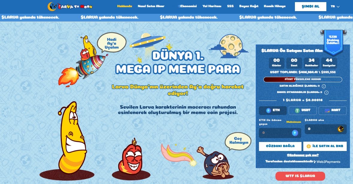 Larva To Moon Nasıl Alınır