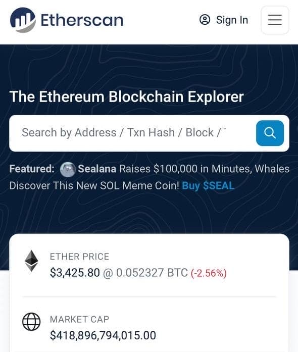 MetaMask token yatırma işlemi. Etherscan