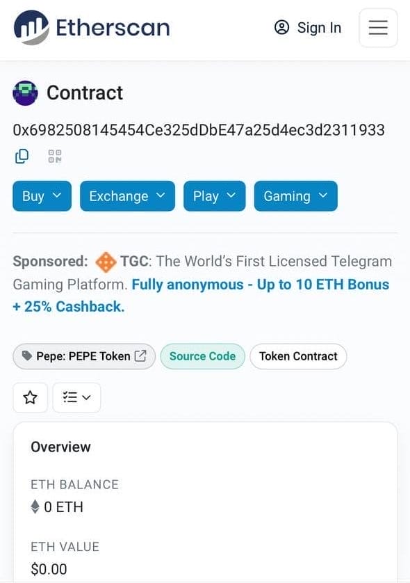 MetaMask token yatırma işleminde MetaMask, Token Sembolü