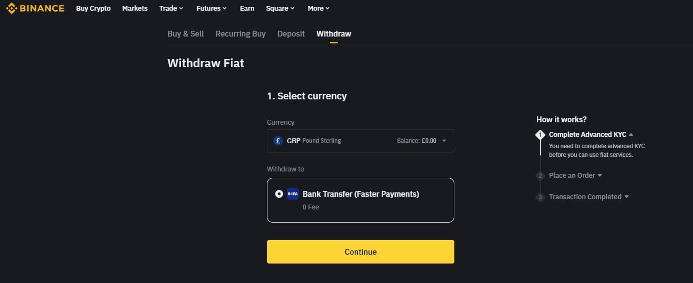 Metamask'tan nasıl para çekilir? Binance Anında Kartla Para Çekme
